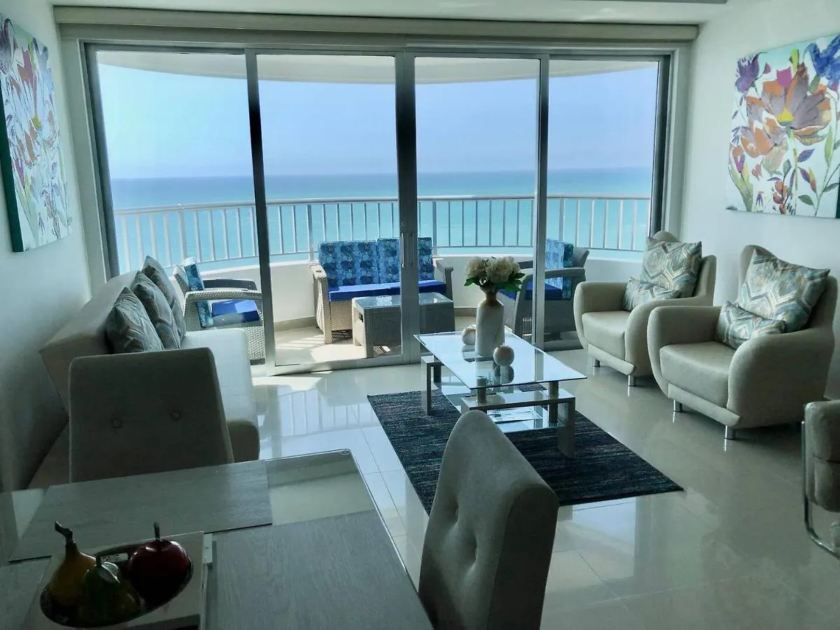 Apto 1803 Cartagena Frente Al Mar- Edificio Palmetto, Piso 18 Διαμέρισμα